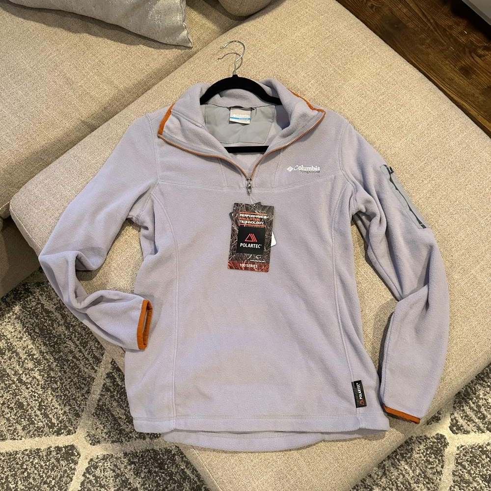 Women's NWT Columbia titan pass halfzip